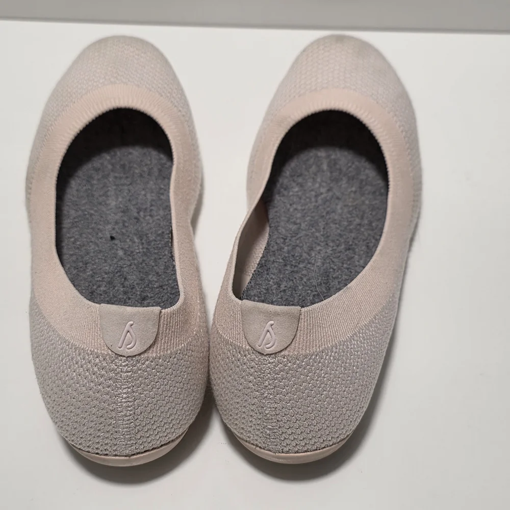 Allbirds TB Women's Soft Pink Loafers Sz. 10